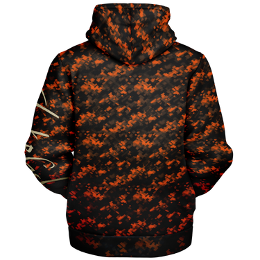 Chokefish™ Microfleece Zip-Up Hoodie Camouflage-014B
